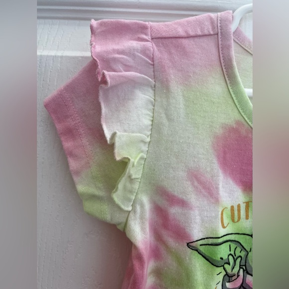 Girls Star Wars Baby Grogu Top, Size 6 NWT - Picture 6 of 7